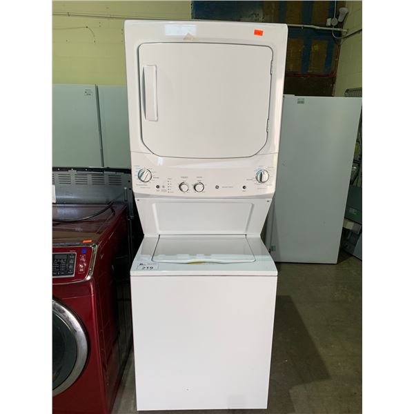 GE STACKING WASHER DRYER SET