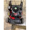 Image 2 : *TESTED WORKING* TROY-BILT 21" 159CC ELECTRIC START SELF PROPELLED GAS POWERED LAWN MOWER