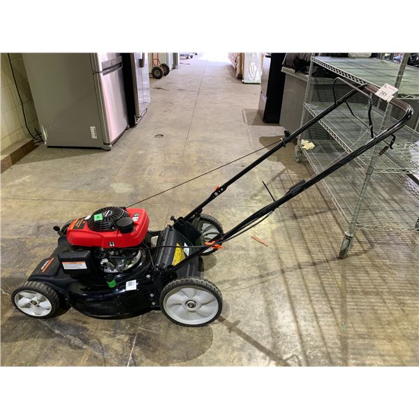 *TESTED WORKING* REMINGTON SELF PROPELLED 160CC GAS POWERED LAWN MOWER WITH HONDA GCV160 MOTOR