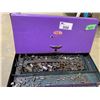 Image 2 : PURPLE TOOLBOX WITH ASSORTED CONTENTS