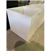 Image 2 : COMMERCIAL ALUMINUM POWDER COATED PLANTER BOX 24X24X24"