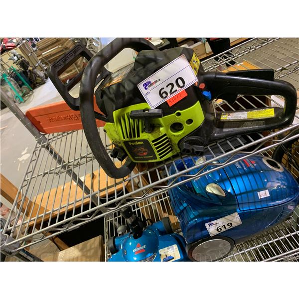 POULAN WOOD SHARK GAS POWERED CHAIN SAW