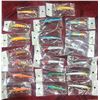 Image 1 : TWO OF EACH STYLE/COLOUR TOTAAL OF 20 DIVING MINNOWS