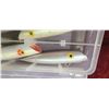 Image 2 : QTY11 X 6" PLUGS IN TACKLE BOX