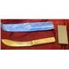 Image 5 : ROBERT KLASS BUTCHE/SKINNING KNIFE MADE IN SOLINGEN-ERMANY AND SHARPENING STTONE