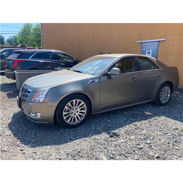 2011 CADILLAC CTS4, GREY, GAS, AUTOMATIC, 4DRSD, VIN 1G6DL5EY3B0129991, 34,067KMS, NEEDS NEW