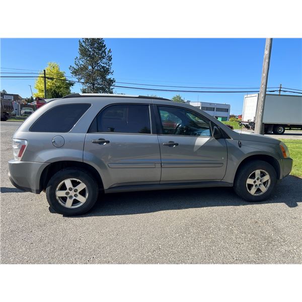 2006 CHEVROLET EQUINOX, GREY, GAS, AUTOMATIC, 4DRSW, VIN 2CNDL23F166123273, 299,887KMS,