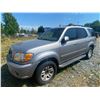 Image 1 : *MUST TOW, NOT SUITABLE FOR TRANSPORTATION* 2001 TOYOTA SEQUOIA, GREY, GAS, AUTOMATIC, 4DRSW, VIN