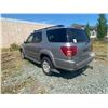 Image 4 : *MUST TOW, NOT SUITABLE FOR TRANSPORTATION* 2001 TOYOTA SEQUOIA, GREY, GAS, AUTOMATIC, 4DRSW, VIN