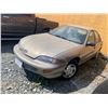 Image 1 : *MUST TOW, NOT SUITABLE FOR TRANSPORTATION* 1997 CHEVROLET CAVALIER BROWN, GAS, AUTOMATIC,