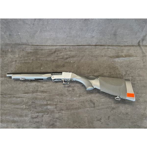 *P* ARMED MADE BY DORLK ARMS 3IN 12 GAUGE WITH 13 IN BARREL BREAK ACTION BACKPACKERS SHOTGUN.