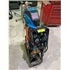 Image 1 : POWERFIST MOBILE MIG-136 120V 20AMP WELDER WITH WELDING HELMET & TANK