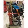 Image 2 : POWERFIST MOBILE MIG-136 120V 20AMP WELDER WITH WELDING HELMET & TANK