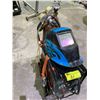 Image 8 : POWERFIST MOBILE MIG-136 120V 20AMP WELDER WITH WELDING HELMET & TANK