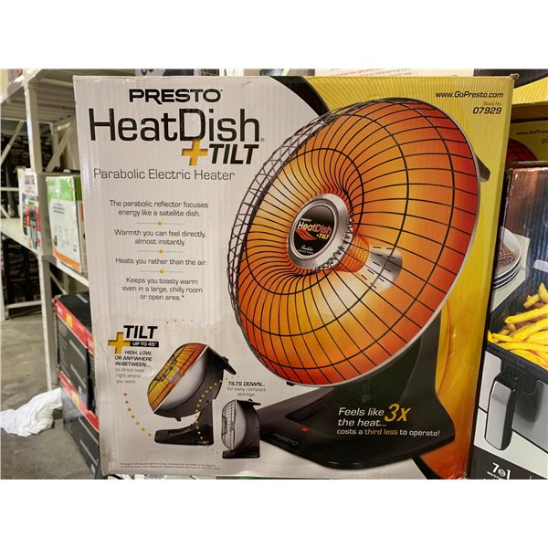 PRESTO HEAT DISH + TILT