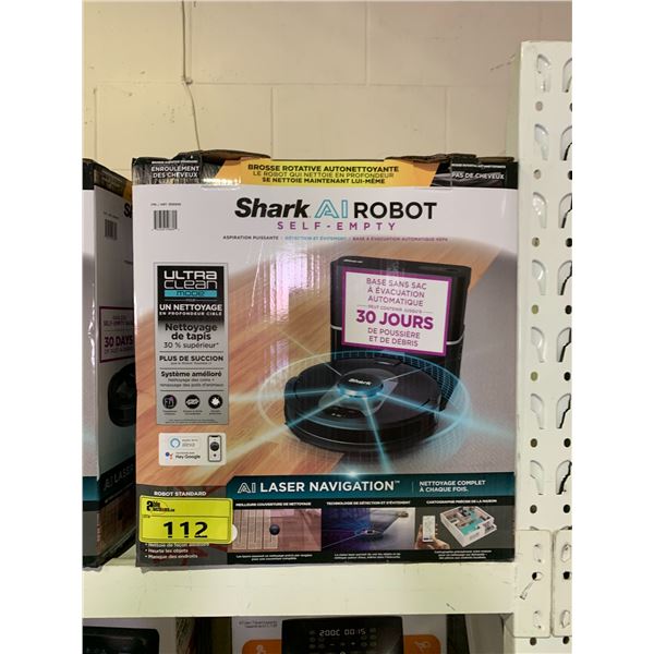 SHARK AI ROBOT SELF-EMPTY