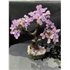 Image 1 : NEW AMETHYST BONSAI TREE BRAZIL RETAIL $2,498.51 APPROX 14X6X5"