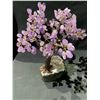 Image 2 : NEW AMETHYST BONSAI TREE BRAZIL RETAIL $2,498.51 APPROX 13X7X6"