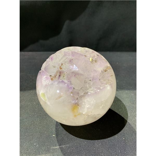 NEW AMETHYST SPHERE BRAZIL APPROX 3-1/2 