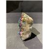 Image 3 : NEW AMETHYST TITANIUM AURA GEODE (BRAZIL) RETAIL $1,198.51 APPROX 3-1/2X2-1/2X1-1/2"