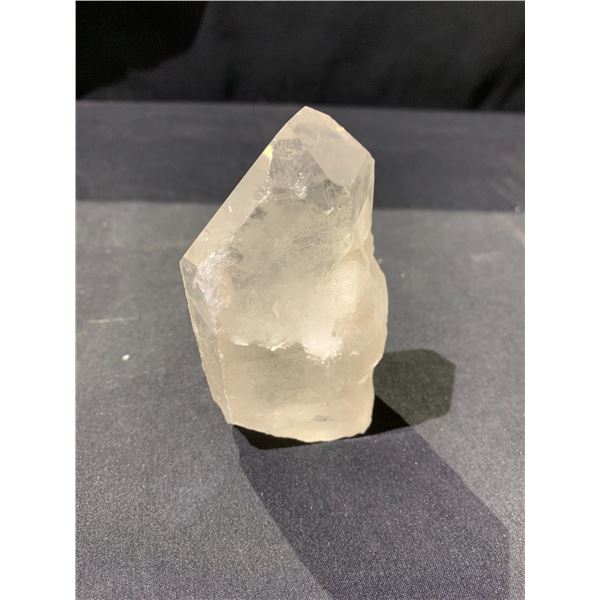 NEW CLEAR QUARTZ POINT BRAZIL RETAIL $789.51 APPROX 3-1/2X2X1"