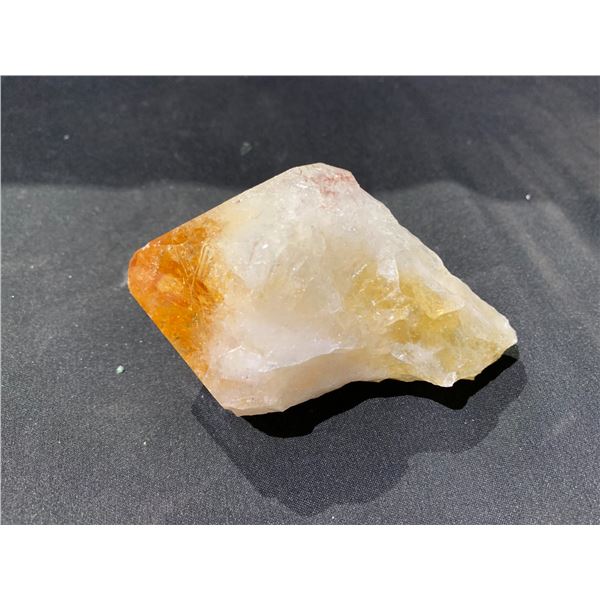 NEW CITRINE (HEATED AMETHYST) POINT SPECIMEN BRAZIL RETAIL $389.51 APPROX 1-1/2X4X2 