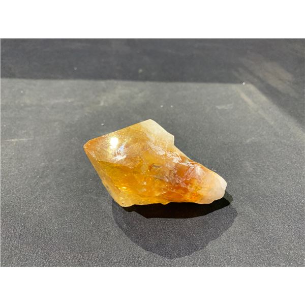 NEW CITRINE (HEATED AMETHYST) POINT SPECIMEN BRAZIL RETAIL $189.51 APPROX 1-1/2X3X1-1/2 