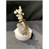 Image 2 : NEW ROSE QUARTZ BONSAI TREE DISPLAY RETAIL $898.51 APPROX 6X3-1/2"