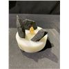 Image 3 : NEW EMF SHUNGITE (RUSSIA) DISPLAY RETAIL $1,498.51 APPROX 3-1/2X3-1/2"