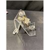 Image 2 : NEW CLEAR QUARTZ ORGONITE PROTECTION GRID DISPLAY RETAIL $849.51 APPROX 3X3"