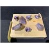 Image 2 : NEW RED TIP AMETHYST (PROTECTION GRID) RETAIL $1,249.51 APPROX 3X5-1/2X6-1/2" (2 STONES UNATTACHED)