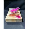 Image 2 : NEW AGATE BUTTERFLY DISPLAY BRAZIL RETAIL $898.51 APPROX 3X5-1/2X7"