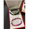 Image 2 : 8 ASSORTED NEW FASHION BRACELETS & COSTUME JEWELRY