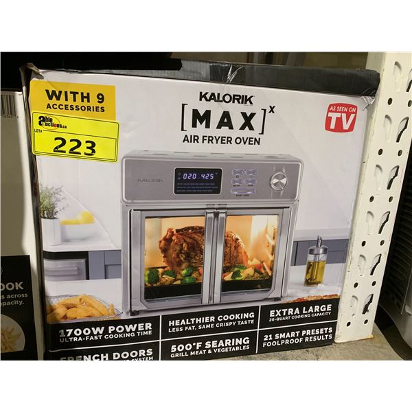 KALORIK MAX AIR FRYER OVEN