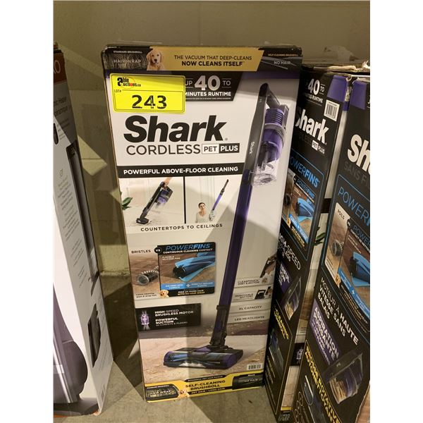 SHARK CORDLESS PET PLUS VACUUM