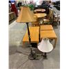 Image 3 : ONE STANDING LAMP, AND ONE TABLE LAMP