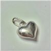 Image 2 : 18K WHITE GOLD HEART 1.3G  PENDANT