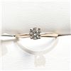 Image 1 : 10K YELLOW GOLD MOISSANITE (0.44CT)  RING (SIZE 6) (WEIGHT 1.8G)