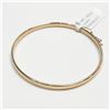 Image 1 : 10K YELLOW GOLD  BABY BANGLE