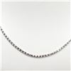 Image 2 : SILVER 16" RHODIUM PLATED  CHAIN (WEIGHT 4.5G)