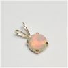 Image 2 : 14K YELLOW GOLD OPAL(0.7CT)  (WEIGHT 0.3G)