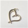 Image 2 : 14K YELLOW GOLD HEART 0.7G  PENDANT