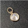 Image 2 : 10K YELLOW GOLD MOISSANITE DIAMOND ULTIMATE (0.75CT) PENDANT