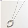 Image 2 : SILVER DIAMOND 20"  NECKLACE