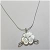 Image 2 : SILVER 3 SEPARABLE "BEST FRIEND" 16" NECKLACE