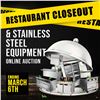 Image 1 : WELCOME TO YOUR MARCH RESTAURANT AUCTION