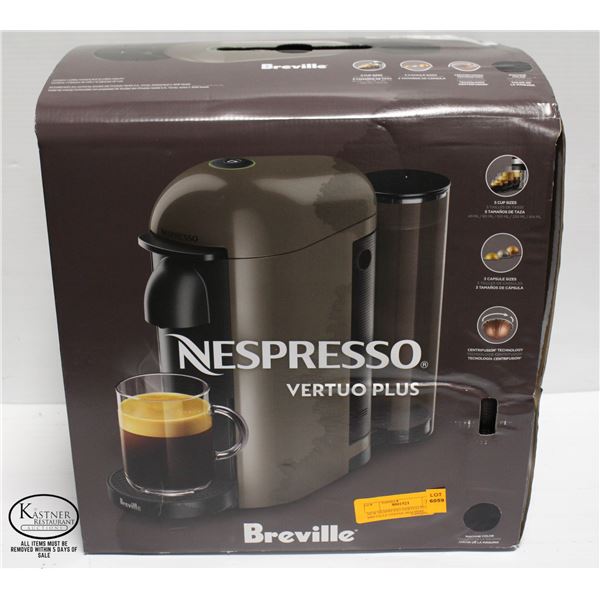 NEW NESPRESSO VERTUO PLUS BREVILLE COFFEE MACHINE