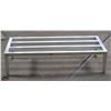 UPDATE 20" X 48" HEAVY DUTY ALUMINUM DUNNAGE RACK