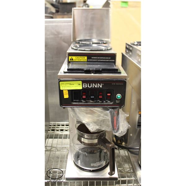 BUNN CW SERIES COFFEE MAKER W/ BREW BASKET &