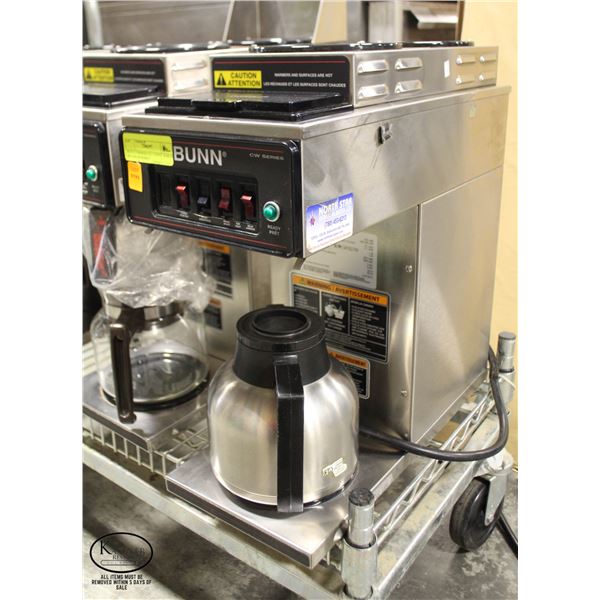 BUNN CW SERIES COFFEE MAKER W/ CARAFE